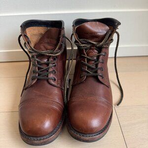 Frye cap-toe boots